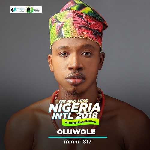 candidatos a mr international nigeria 2018. final 7 oct. 1817_-_OLUWOLE