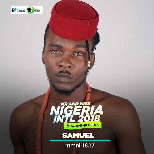 candidatos a mr international nigeria 2018. final 7 oct. 1827_-_SAMUEL